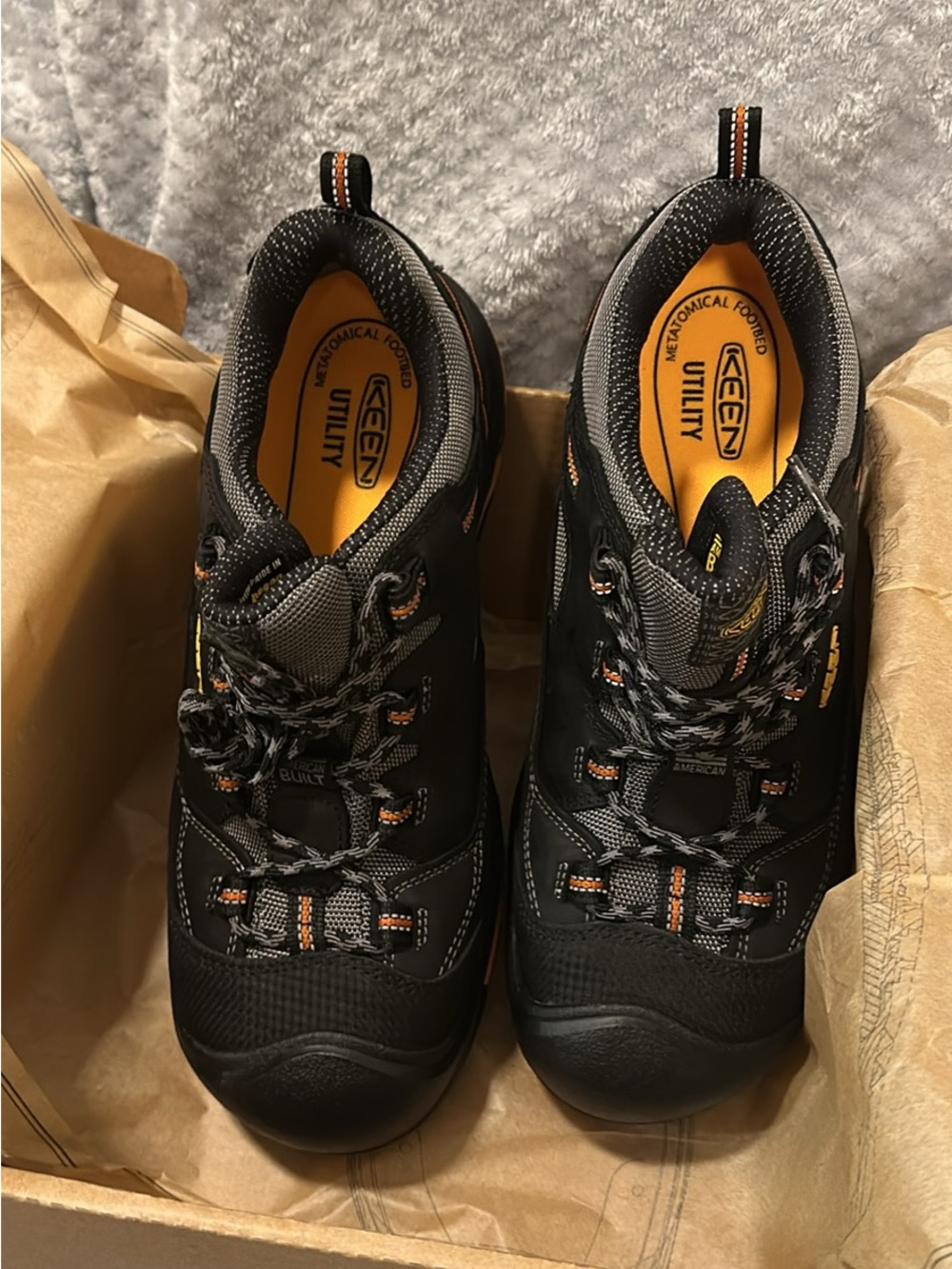 KEEN Utility Braddock Low Steel Toe Work Shoes - Men’s Size 11D New